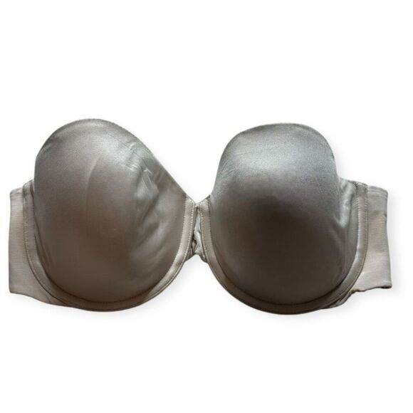 VICTORIA’S SECRET Women’s Nude Biofit Multi-way Strapless Bra Size 34D - Picture 1 of 3